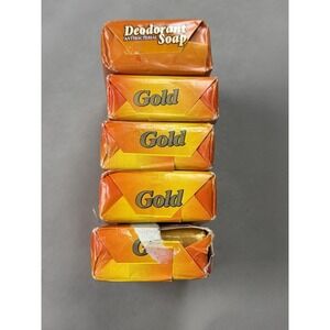 New 4 bars Palmolive GOLD Deodorant Soap Discontinued & 1 Walgreens